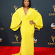 IMAGE DISTRIBUTED FOR THE TELEVISION ACADEMY - Angela Bassett arrives at the 68th Primetime Emmy Awards on Sunday, Sept. 18, 2016, at the Microsoft Theater in Los Angeles. (Photo by Danny Moloshok/Invision for the Television Academy/AP Images)